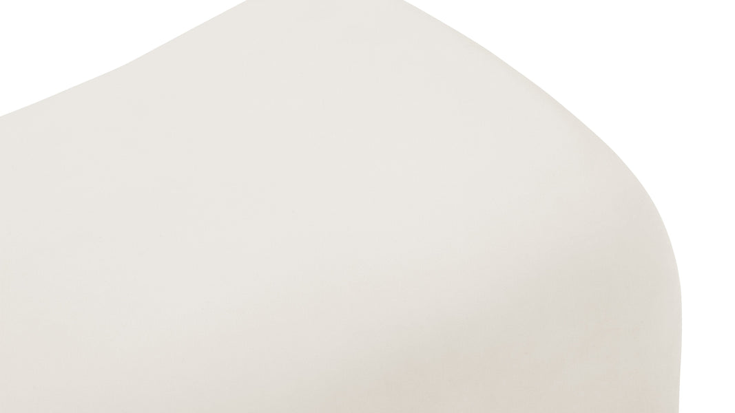 EtceteraEtcetera - Etcetera Ottoman, Champagne Velvet