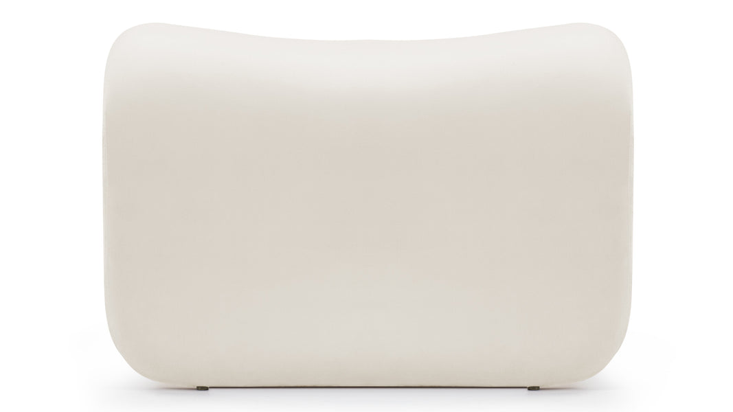 EtceteraEtcetera - Etcetera Ottoman, Champagne Velvet