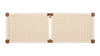 Emerson - Emerson - Emerson Bobbin Bench, Natural Cord and Walnut - Image 4
