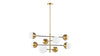 Aurore - Aurore - Aurore Chandelier, Brass - Image 6