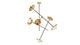 Prater - Prater - Prater Chandelier, Brass - Image 4