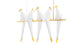 Vogel - Vogel - Vogel Ceiling Light, Brass - Image 1