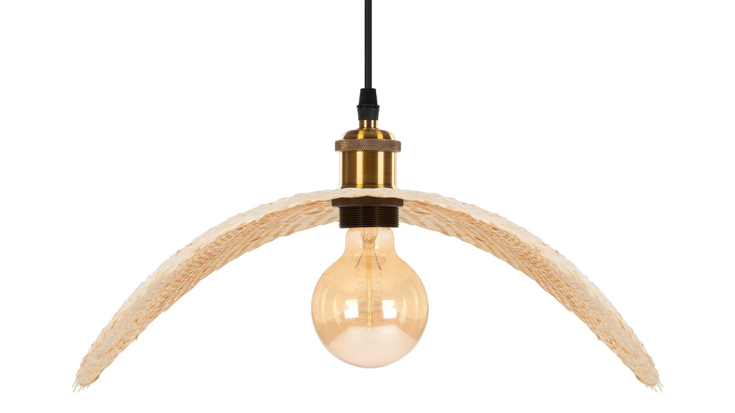 OskuOsku - Osku Ceiling Light, Small, Natural Rattan