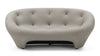 Ploum - Ploum - Ploum Two Seater Sofa, Gray Textured Jersey - Image 1