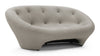 Ploum - Ploum - Ploum Two Seater Sofa, Gray Textured Jersey - Image 2