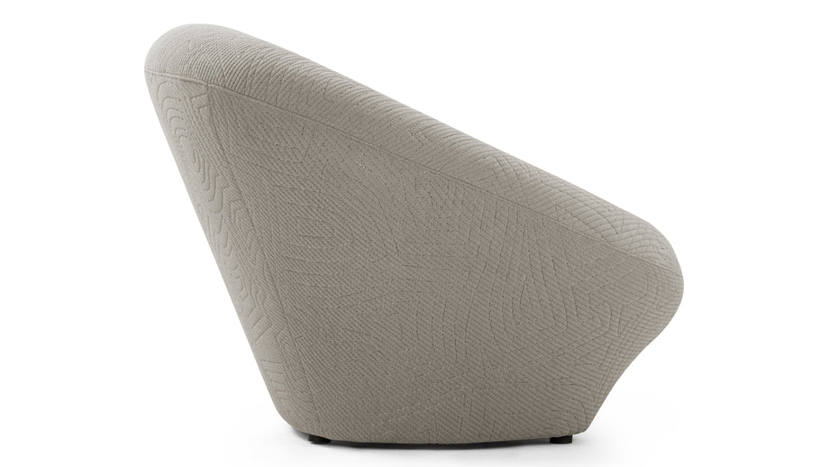 PloumPloum - Ploum Two Seater Sofa, Gray Textured Jersey