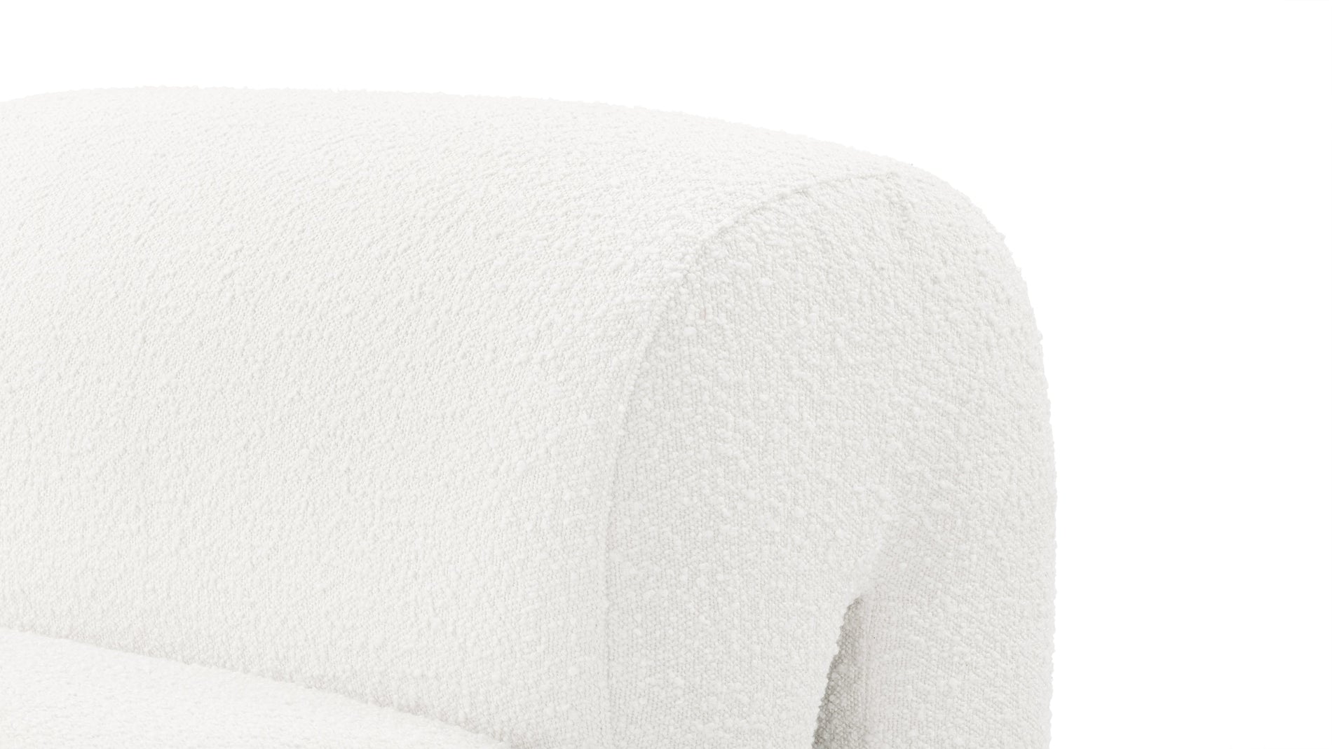 CarloCarlo - Carlo Lounge Chair, White Boucle