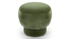Nino - Nino - Nino Ottoman, Olive Green Velvet - Image 3