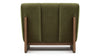 Nala - Nala - Nala Lounge Chair, Olive Green Velvet - Image 4