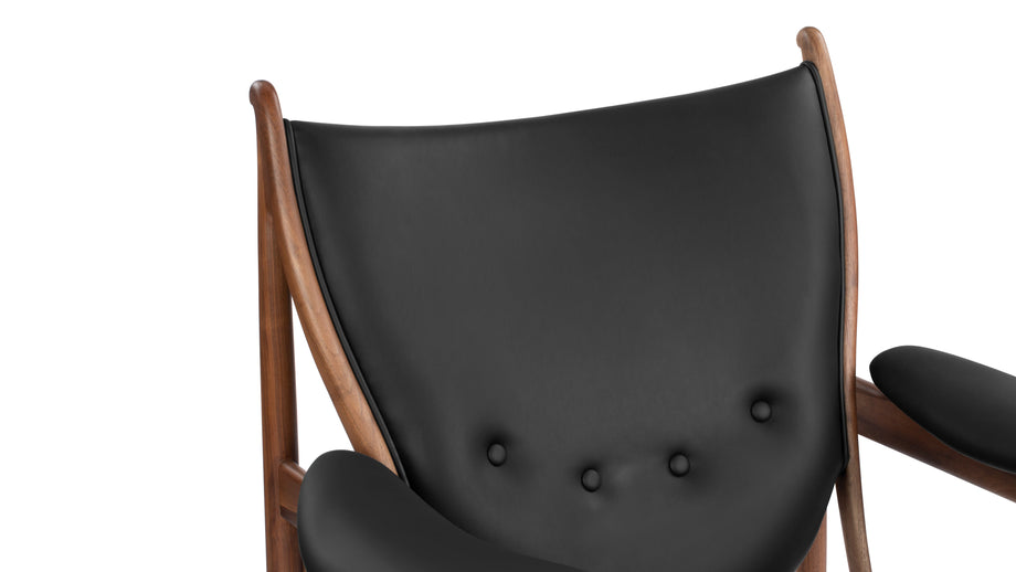 HäuptlingWalnut and Black Vegan Leather