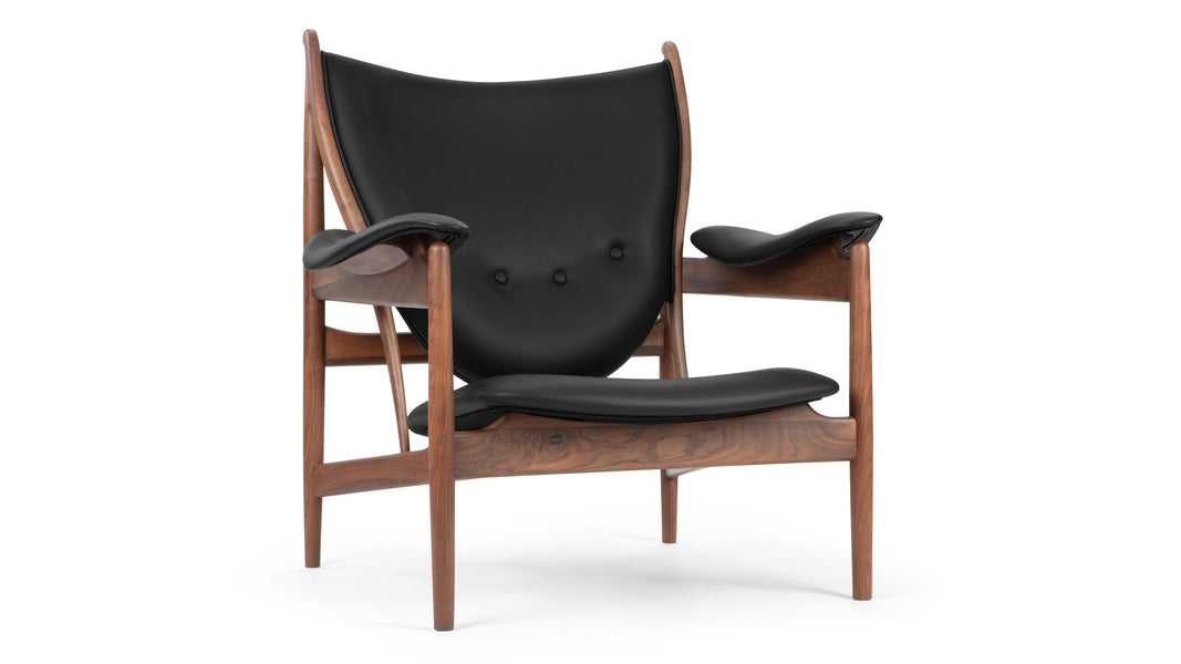 HäuptlingWalnut and Black Vegan Leather