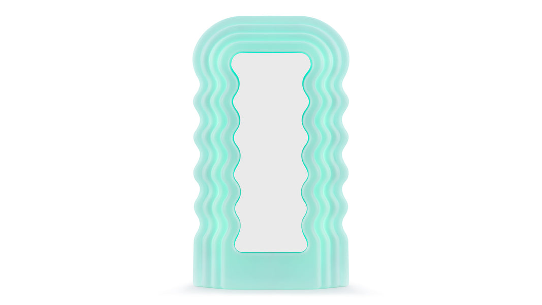 Ettore Sottsass, 21" HeightEttore Sottsass, 21" Height - Ettore Sottsass Mini Mirror, Backlit, Color Adjustable, 53cm Height