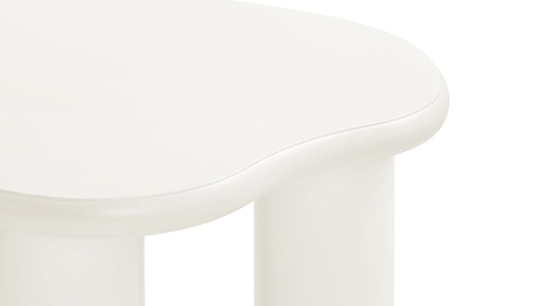 AveryAvery - Avery Side Table, Ivory Lacquer