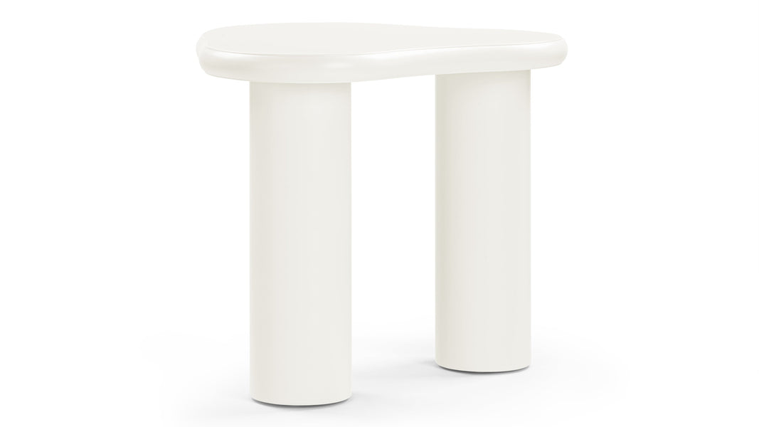 AveryAvery - Avery Side Table, Ivory Lacquer