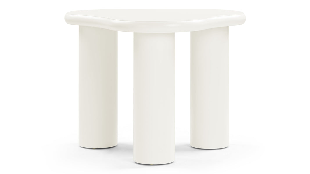 AveryAvery - Avery Side Table, Ivory Lacquer