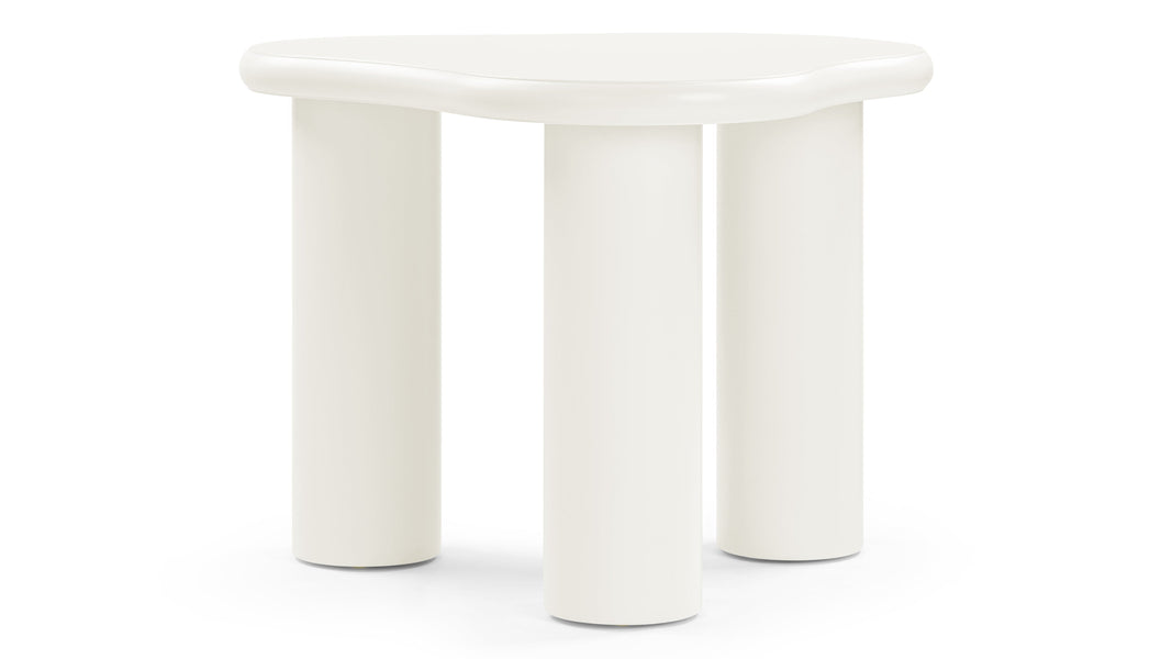 AveryAvery - Avery Side Table, Ivory Lacquer