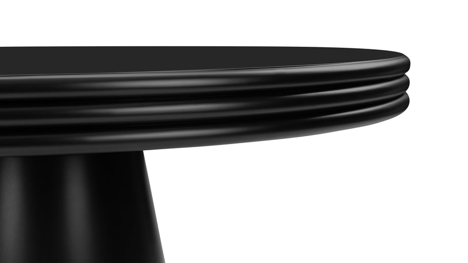 PascalPascal - Pascal Round Dining Table, Black, 150cm