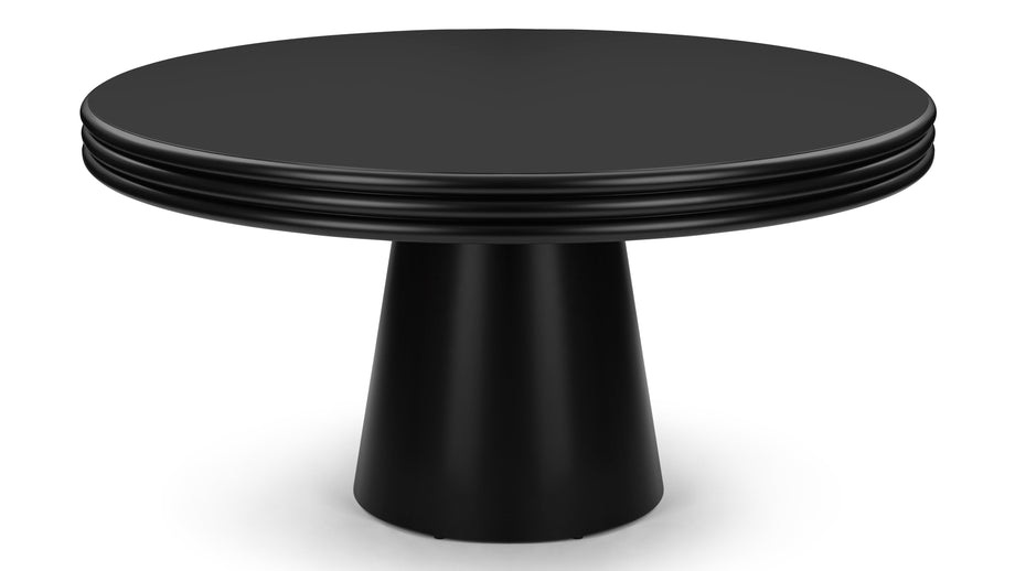 PascalPascal - Pascal Round Dining Table, Black, 150cm