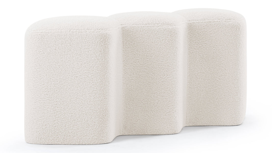SommerSommer - Sommer Stool, White Teddy