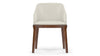 LeBlanc - Taupe Vegan Leather and Walnut - Image 1