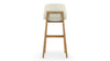 LeBlanc - Eggshell Vegan Leather and Natural Ash - Image 4