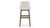 LeBlanc - Taupe Vegan Leather and Walnut - Image 1