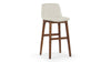 LeBlanc - Taupe Vegan Leather and Walnut - Image 2