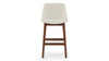 LeBlanc - Taupe Vegan Leather and Walnut - Image 1