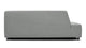 Acqua - Acqua - Acqua Outdoor Sectional Module, Chaise, Left Arm, Dove Gray Performance Weave - Image 4