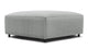 Acqua - Acqua - Acqua Outdoor Ottoman, Dove Gray Performance Weave - Image 4