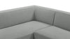 Acqua - Acqua - Acqua Outdoor Sectional, Left Corner, Dove Gray Performance Weave - Image 6