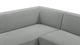 Acqua - Acqua - Acqua Outdoor Sectional, Left Corner, Dove Gray Performance Weave - Image 6