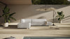 Acqua - Acqua - Acqua Outdoor Sectional, Left Corner, Dove Gray Performance Weave - Image 7