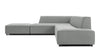 Acqua - Acqua - Acqua Outdoor Sectional, Left Corner, Dove Gray Performance Weave - Image 3