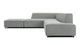 Acqua - Acqua - Acqua Outdoor Sectional, Left Corner, Dove Gray Performance Weave - Image 3