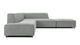 Acqua - Acqua - Acqua Outdoor Sectional, Right Corner, Dove Gray Performance Weave - Image 3