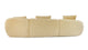 Moreau - Moreau - Moreau Sectional Sofa, Soft Beige Velvet - Image 4