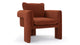 De Luz - De Luz - De Luz Armchair, Russet Plush Velvet - Image 2