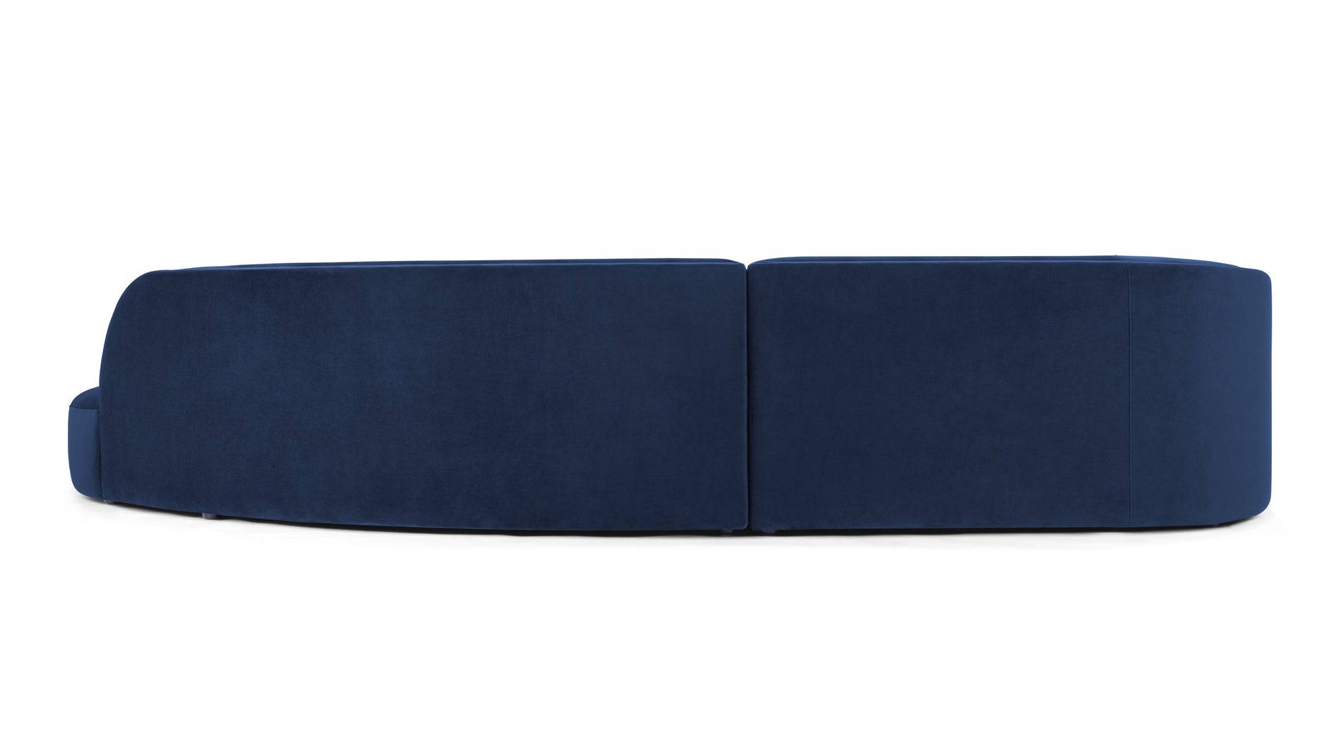 SerpentineSerpentine - Serpentine Sofa, French Navy Plush Velvet