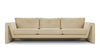 Amore - Amore - Amore Sofa, Soft Beige Velvet - Image 1