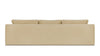 Amore - Amore - Amore Sofa, Soft Beige Velvet - Image 4