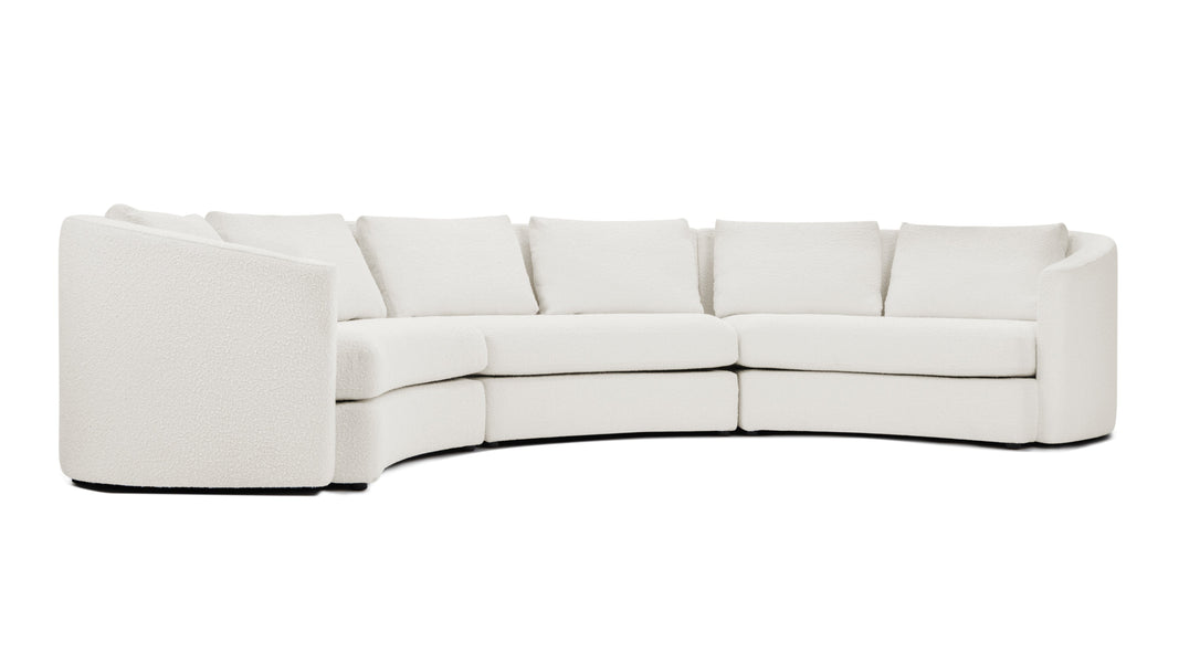 LanvinLanvin - Lanvin Semi Circle Sofa, Pearl Boucle