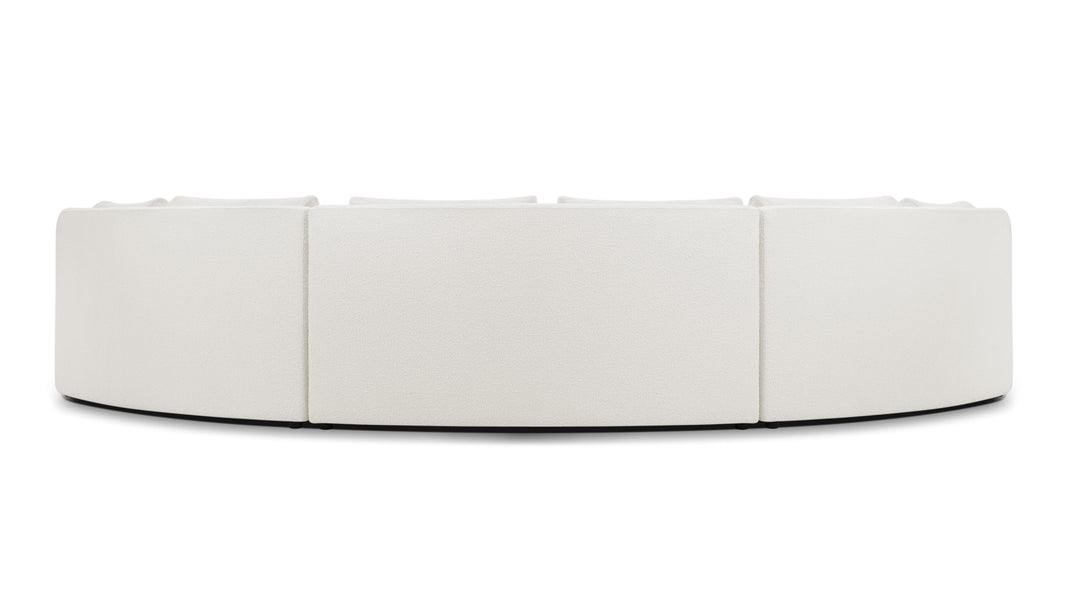 LanvinLanvin - Lanvin Semi Circle Sofa, Pearl Boucle