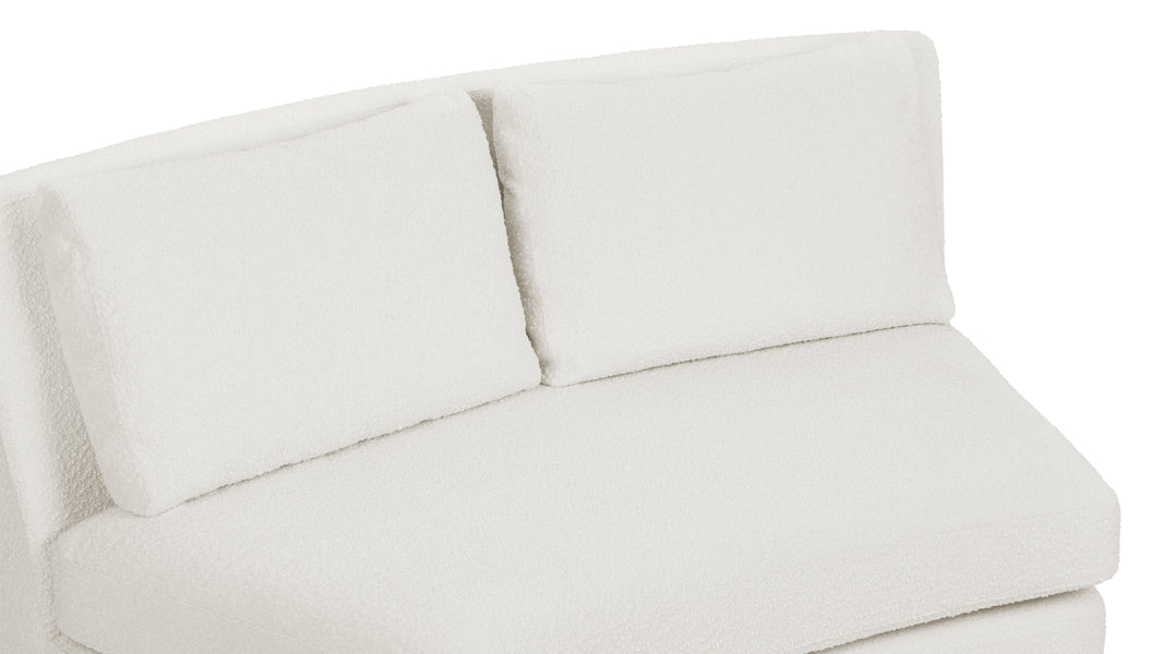 LanvinLanvin - Lanvin Sofa Module, Armless, Pearl Boucle