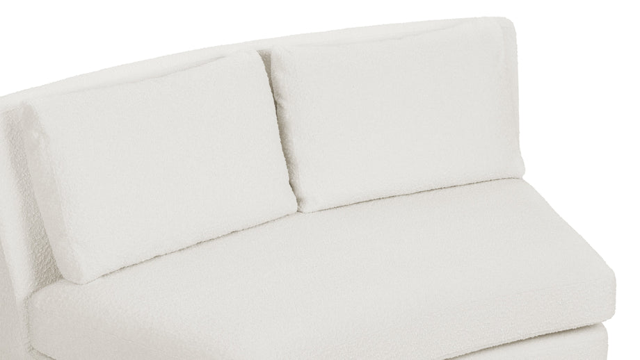 LanvinLanvin - Lanvin Sofa Module, Armless, Pearl Boucle