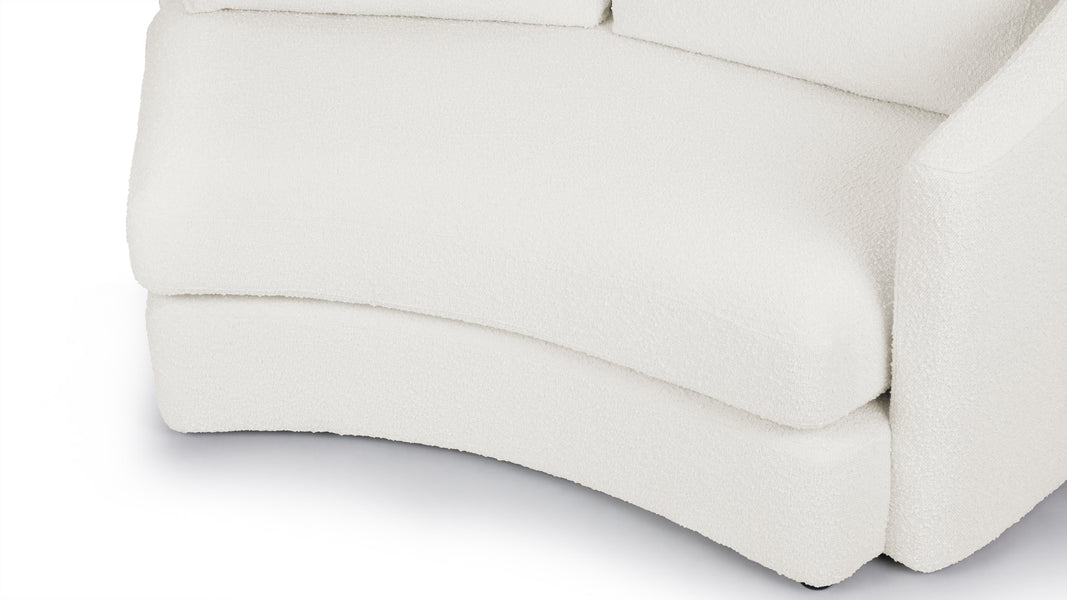 LanvinLanvin - Lanvin Sofa Module, Right Arm, Pearl Boucle