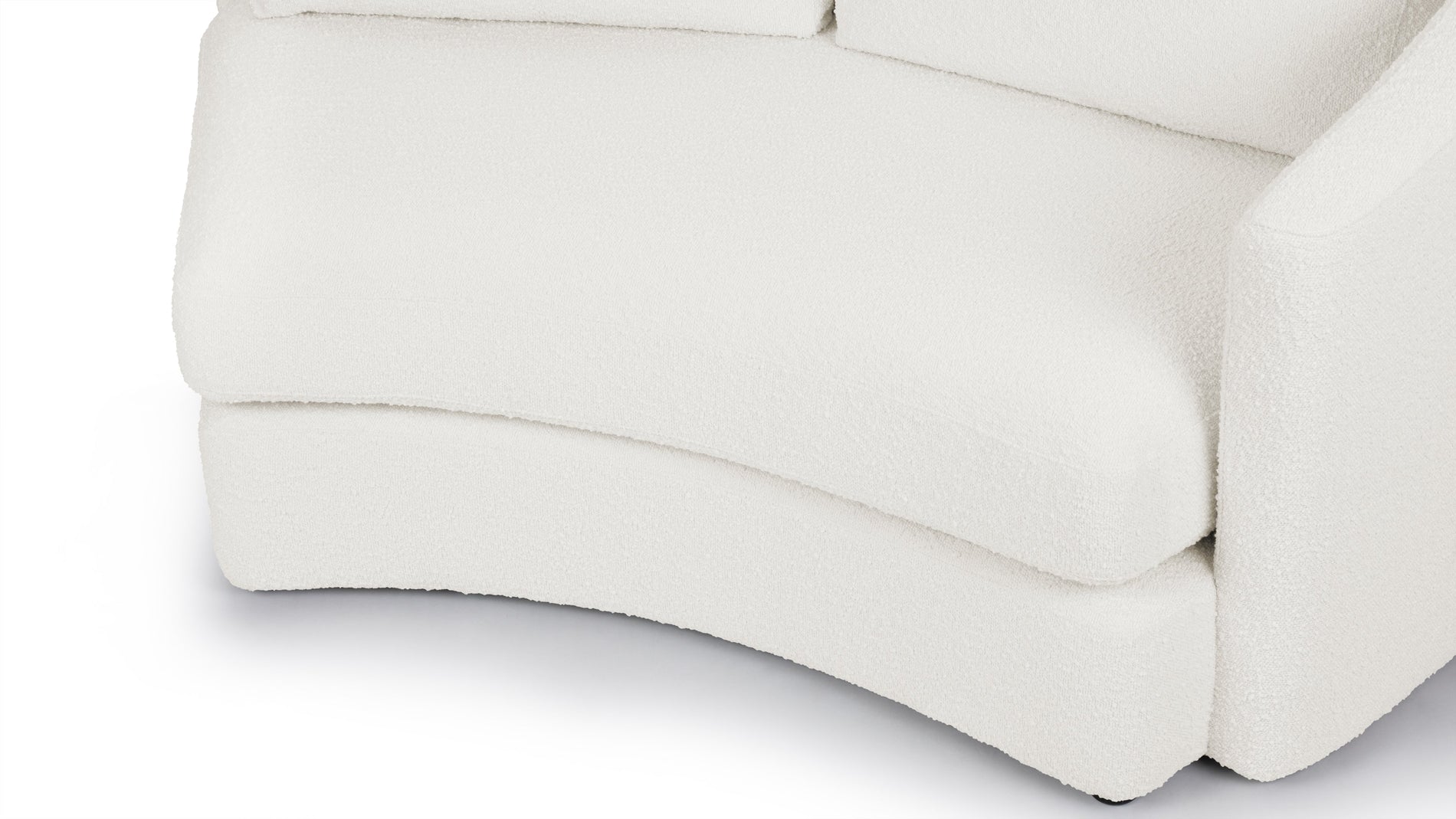 LanvinLanvin - Lanvin -Sofa -Modul, rechter Arm, Perle Boucle