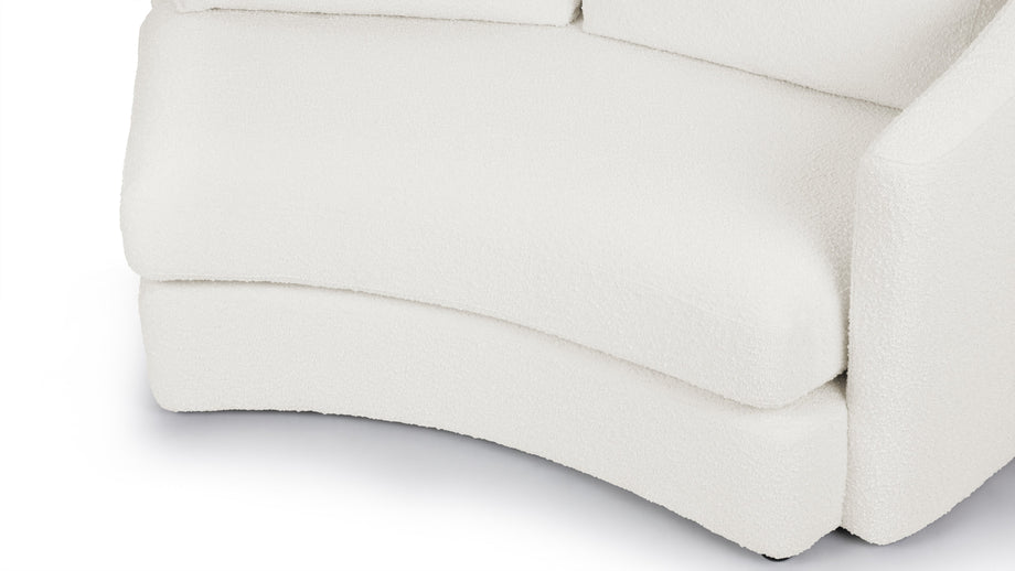 LanvinLanvin - Lanvin Sofa Module, Right Arm, Pearl Boucle