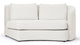 Lanvin - Lanvin - Lanvin Sofa Module, Right Arm, Pearl Boucle - Image 1