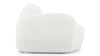 Grande Orso - Grande Orso - Grande Orso Lounge Chair, Luxe White Vegan Fur - Image 3